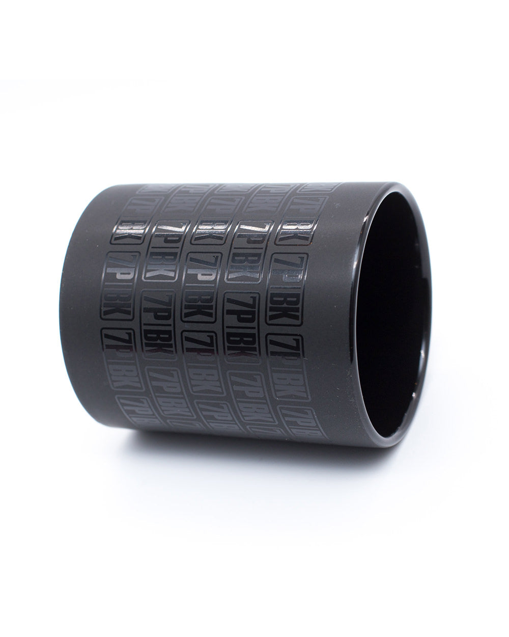 7PM Matte Black Mug